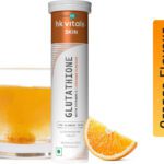 Healthkart Hk Vitals Glutathione Skin Glow Effervescent With Vitamin C & E, Orange(15 Tablets)