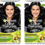 Garnier Color Naturals, Long Lasting Creme Color , Shade 1 Natural Black