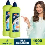 Selzer Vetra Tile Cleaner | Remove Tough Spots & Stains | Floor And Tile Cleaner -(2 X 500 Ml)