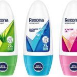 Rexona Aloe Vera, Shower Fresh, Powder Dry Underarm Roll On Deodorant Deodorant Roll-On  –  For Women(150 Ml, Pack Of 3)