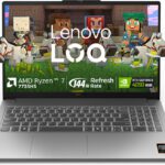 Lenovo Lqq Essential Amd Ryzen 7 Octa Core 7735Hs – (16 Gb/512 Gb Ssd/Windows 11 Home/6 Gb Graphics/Nvidia Geforce Rtx 4050) Loq 15Arp10E Gaming Laptop(15.6 Inch, Luna Grey, 1.8 Kg, With Ms Office)