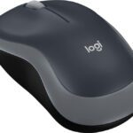 Logitech B175 Ambidextrous Optical Mouse Optical Tracking, 12-Months Battery Life, Ambidextrous(2.4Ghz Wireless, Black)