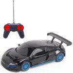 Frendo High Speed 1:24 Scale Rechargeable Remote Car For Kids(Black)