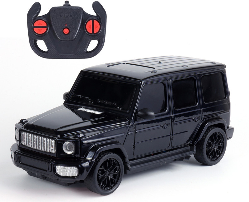 Frendo High Speed 1:24 Rechargeable C Type Charging Mini Remote Control Racing Car(Shine Black)
