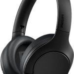 Philips Tah8506Bk/00Headphone With Touch Control & Anc, 60H Playtime, 40Mm Drivers Bluetooth(Black, On The Ear)