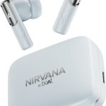 Boat Nirvana Ivy W/ 360 Spatial Audio, Dynamic Head Tracking,Anc(~50Db) & App Support Bluetooth(Quartz Cyan, True Wireless)