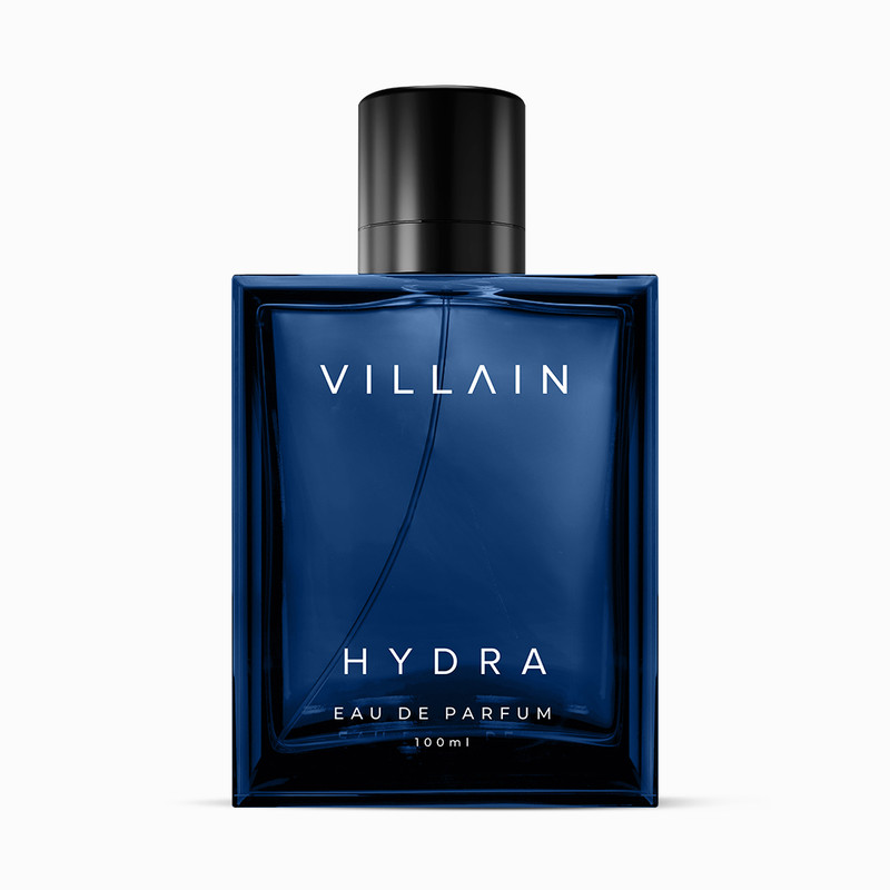 Villain Hydra Perfume | Long Lasting Edp | Aquatic & Citrus Fragrance Eau De Parfum  –  100 Ml(For Men)