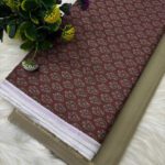 Khodiyar Fashion Cotton Blend Geometric Print Shirt & Trouser Fabric