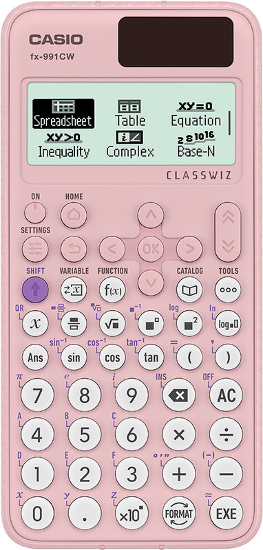 Casio Fx-991Cw-Pk Classwiz Cw Series Scientific  Calculator(12 Digit)