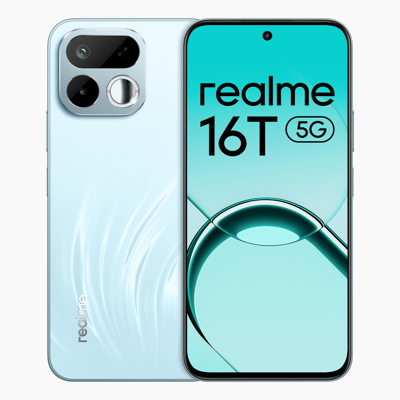Realme 16T 5G (Aurora Green, 128 Gb)(6 Gb Ram)