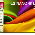 Lg Ai Nano Nu87 139 Cm (55 Inch) Ultra Hd (4K) Led Smart Webos Tv 2026 Edition With Nano Detail Enhancer, Hdr10 Pro, 4K Super Upscaling Alpha7 Ai Processor 4K Gen9, Dolby Atmos, Ai Sound Pro (9.1.2 Ch), Multi Ai (Google Gemini & Ms Copilot), Linear Flow Design, 60Hz Vrr, 5 Years Os Upgrade, Secured