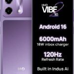 Hmd Vibe2 5G (Cosmic Lavender, 64 Gb)(4 Gb Ram)
