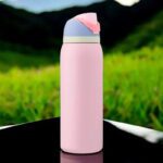 Lhotse Stainless Steel Hot And Cold Vacuum Insulated Bottle (960Ml) 960 Ml Stainless Steel Flask(Pack Of 1, Green)