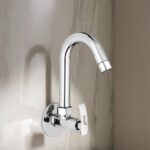 Prestige Passion Chrome Plated Wash Basin Sink Cock Basin Mixer Faucet(Wall Mount Installation Type)