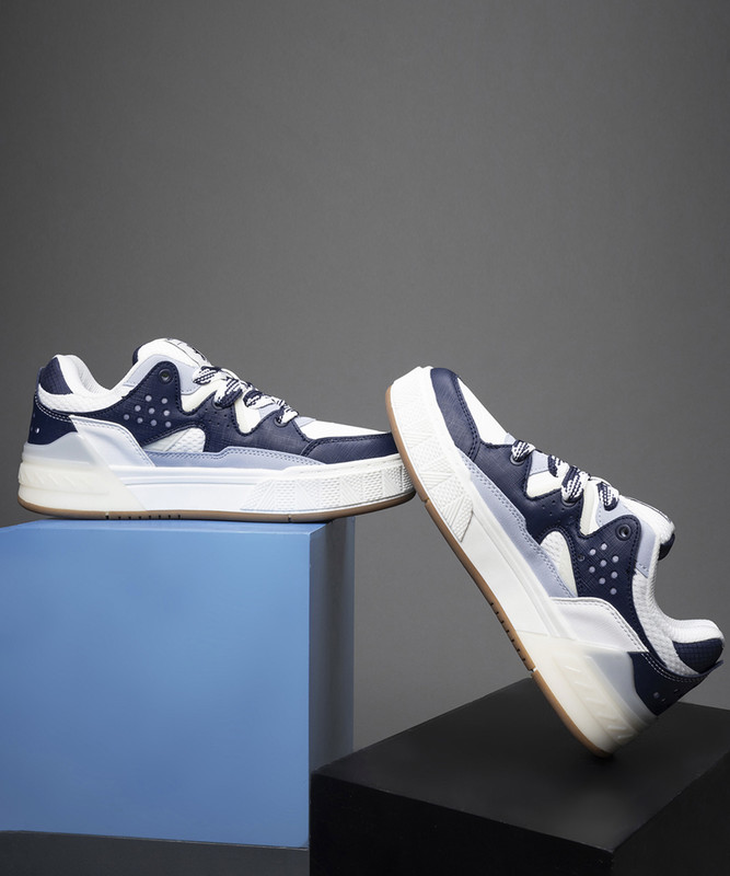 Red Tape Casual Sneaker Shoes For Men | Elegantly Rounded Front, Soothing Insole Sneakers For Men(Blue , 7)