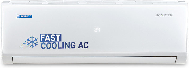 Blue Star 2025 Model 1.5 Ton 5 Star Split Inverter Ac(Ie518Pnu, White)