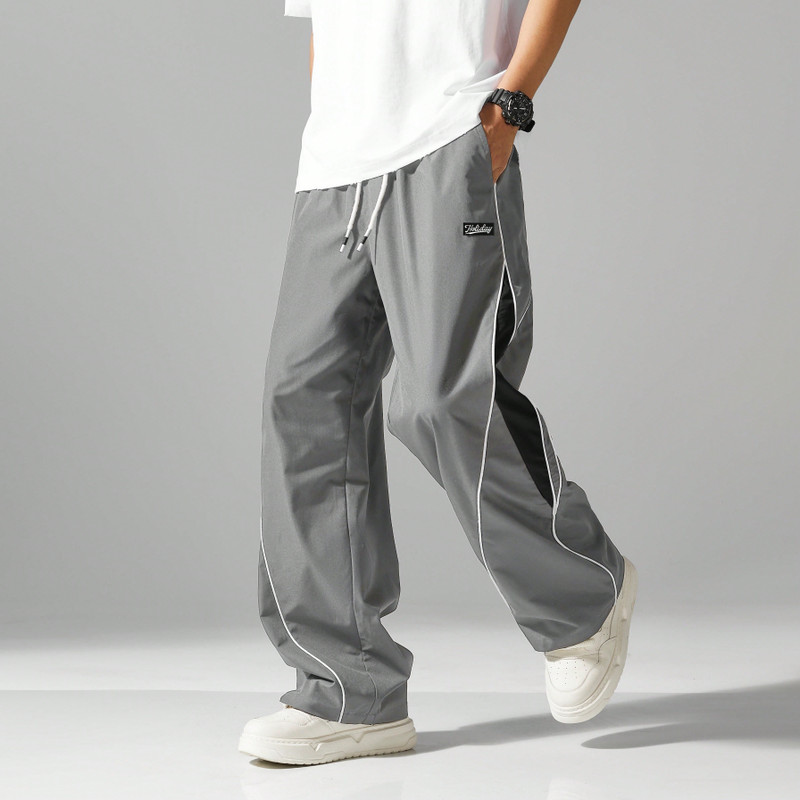 Poshax Solid Men Grey Track Pants