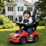 Panda Baby Products Beetle Plus With Music And Lights Car Non Battery Operated Ride On(Red)