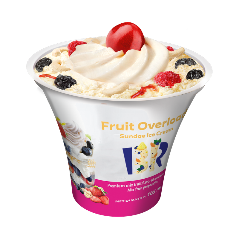Baskin Robbins Fruit Overload Sundae Ice Cream(175 Ml)