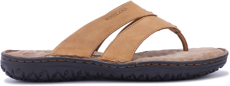 Woodland Comfortable Soft Sole Lightweight Home Wear Men Sandals(Brown , 9)
