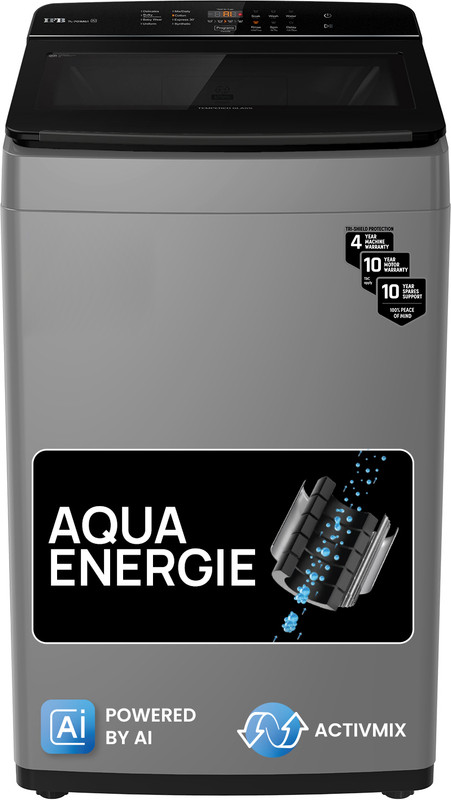 Ifb 7 Kg 5 Star With Deep Clean Technology, Activmix, Powered By Ai, With Aqua Energie, Soft Close Door, Fully Automatic Top Load Washing Machine Black, Grey(Tl701Mg1)
