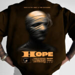 Hadar Graphic Print Men Round Neck Brown T-Shirt