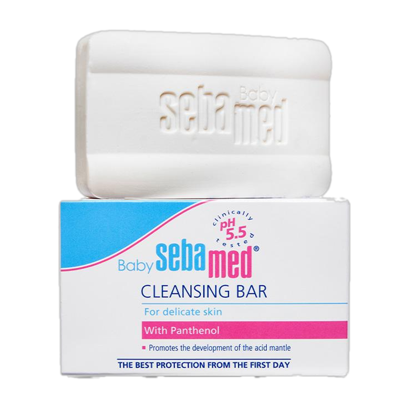 Sebamed Baby Cleansing Bar|Ph 5.5 |Newborn Bathing|Soap Free|Tear Free(100 G)
