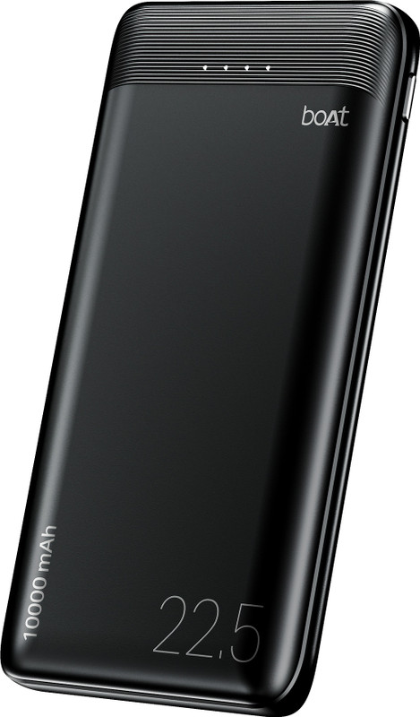 Boat 10000 Mah 22.5 W Power Bank(Phantom Black, Lithium Polymer, For Mobile)
