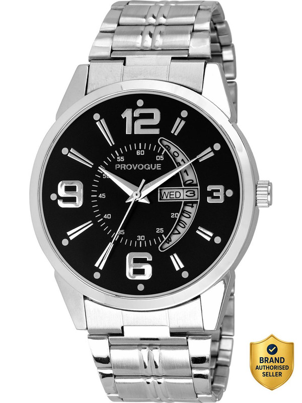 Provogue Basic With Day And Date Display Basic With Day And Date Display Analog Watch – For Men