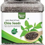 Marwar Bites Chia Seeds – Seeds For Weight Management | Rich In Calcium, Protein & Fibre Chia Seeds(500 G)