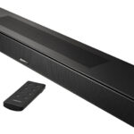 Bose New Smart Dolby Atmos With Voice Control And Works With Google Assistant Bluetooth Soundbar(Black, 2.0 Channel)