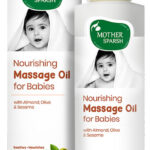 Mother Sparsh Nourishing Non Sticky & Moisturizing Baby Body Massage Oil For New Born Babies(200 Ml)