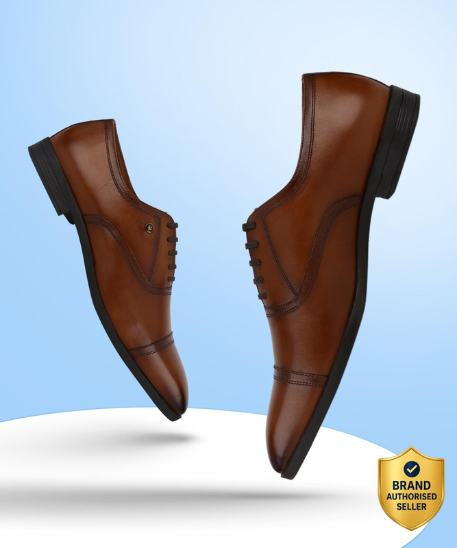 Louis Philippe Oxford For Men(Multicolor , 10)