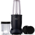 Pigeon Nutri Master 400 W Juicer Mixer Grinder(16467 | 2 Jars | Black)