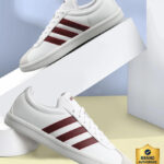 Adidas Vl Court Base Ikd Sneakers For Men(White , 9)