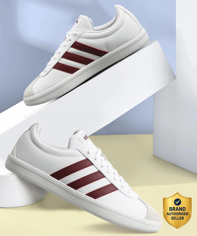 Adidas Vl Court Base Ikd Sneakers For Men(White , 9)