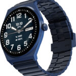Fire-Boltt Legacy Nova 1.43 Inch Ultra Slim Amoled Wireless Charging Rotating Crown Bt Call Smartwatch(Midnight Sapphire Strap, Free Size)