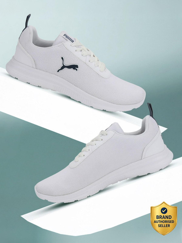 Puma Bridge Comfort Sneakers For Men(White , 11)
