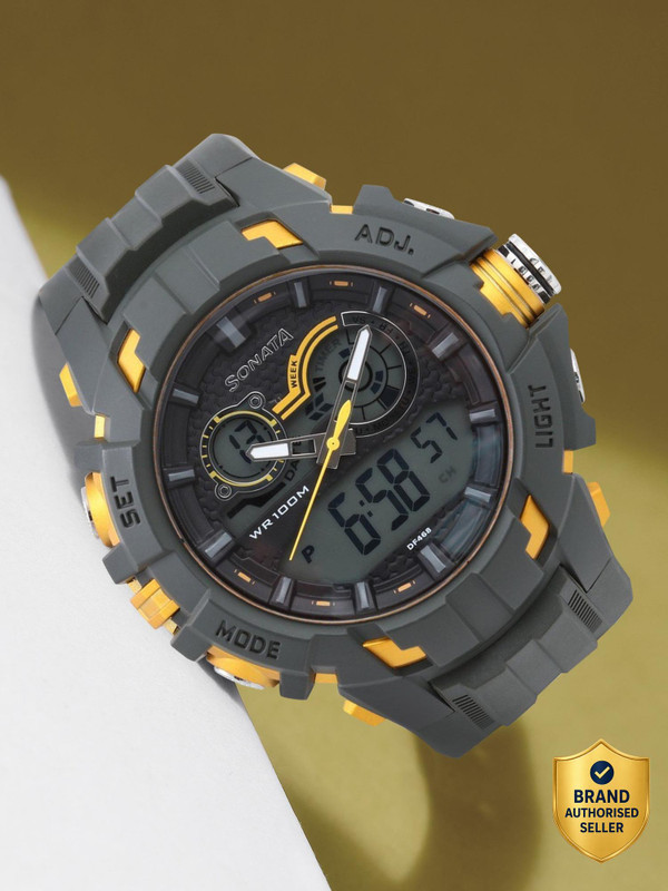 Sonata Np77045Pp05 Sf Ocean Series Analog-Digital Watch – For Men