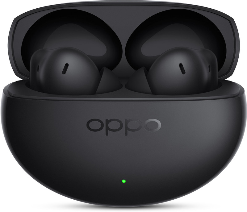Oppo Enco Air5 Pro With 6Mic 55Db Anc, 12Mm Driver, 54Hrs Battery,Hi-Res Audio & Ip55 Bluetooth(Matte Black, True Wireless)