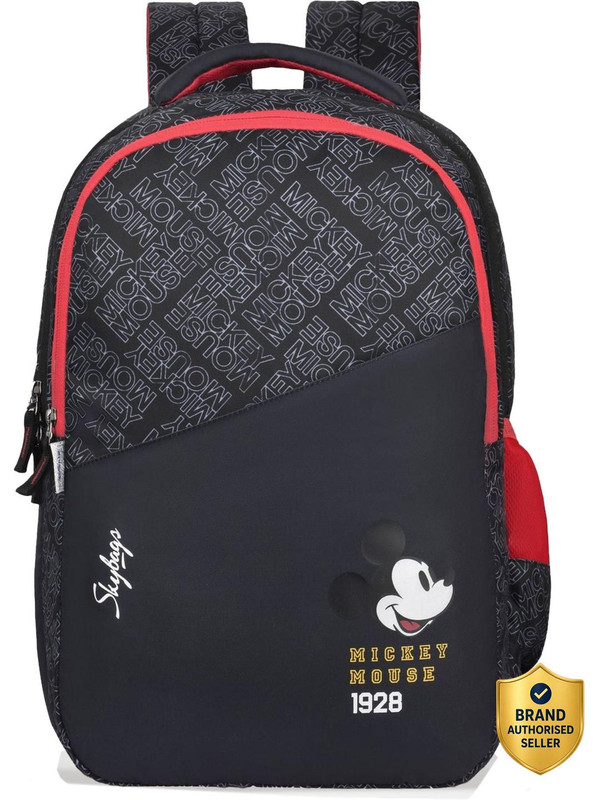 Skybags Disney Mickey School 01 30 L Backpack(Black)