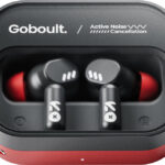 Goboult Tenet Pro With Anc, 75H Playtime, 4 Mic Enc, Dual Pairing ,Bt 6.0, 13Mm Drivers Bluetooth(Crimson Red, True Wireless)
