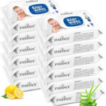 Evelance Caring Baby Wet Wipes With Lid & Aloe Vera Extract| 72 Pieces|Pack Of 12(864 Wipes)