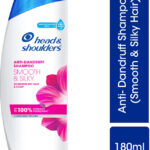 Head & Shoulders Smooth And Silky Anti-Dandruff Shampoo For All-Hair Types(180 Ml)