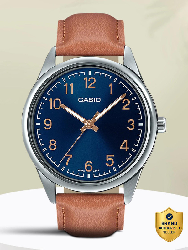 Casio Mtp-V005L-2B4Udf Enticer Analog Watch – For Men
