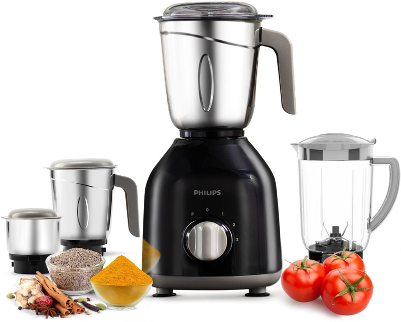 Philips Mixer Grinder 750 W Mixer Grinder(Hl7759/00 | 4 Jars | Black)
