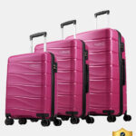 Aristocrat Olympus 3 (Small 55Cm | Medium 66Cm | Large 77Cm) – Trolley Bag Cabin & Check-In Set 8 Wheels – 30 Inch
