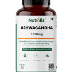 Nutrolis Ashwagandha 1000Mg | Boosts Immunity & Energy | Stress Relief(90 Tablets)