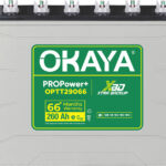 Okaya 66 Months Warranty Tubular Inverter Battery(260 Ah, Optt29066)