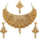 Apara Zinc Gold-Plated Gold Jewellery Set(Pack Of 1)